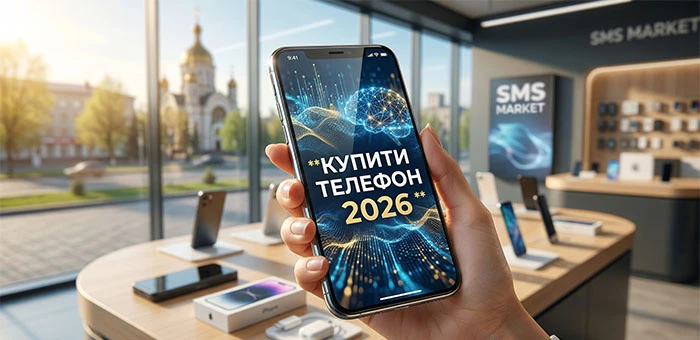 Купити телефон 2026 року в магазині SMS Market