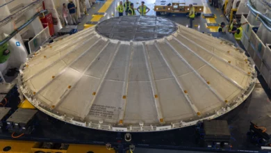 Летюча «тарілка» NASA захищатиме мегаракету для місії Artemis 3