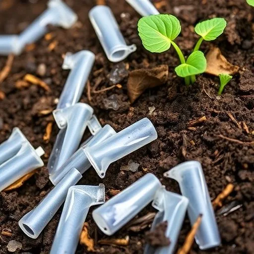Мульчувальна плівка дає у ґрунт у сотні разів менше мікропластику