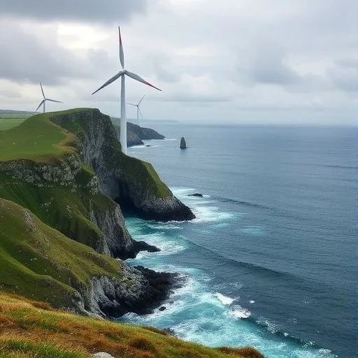 Моделювання показує вплив морських вітрових ферм на дощі Європи