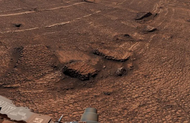 Марсохід Curiosity виявив на Марсі поле дрібних багатокутників