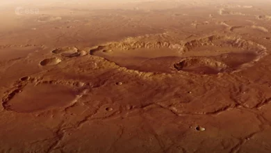 Орбіта Mars Express показала детальне відео кратера Скіапареллі