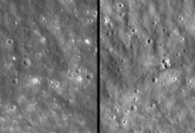 LRO зафіксував кратер від Falcon 9 на Місяці за допомогою Данурі