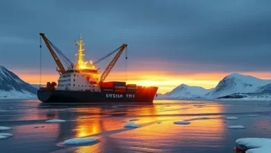 Арктичне судноплавство до 2050 року принесе вигоду і посилить потепління