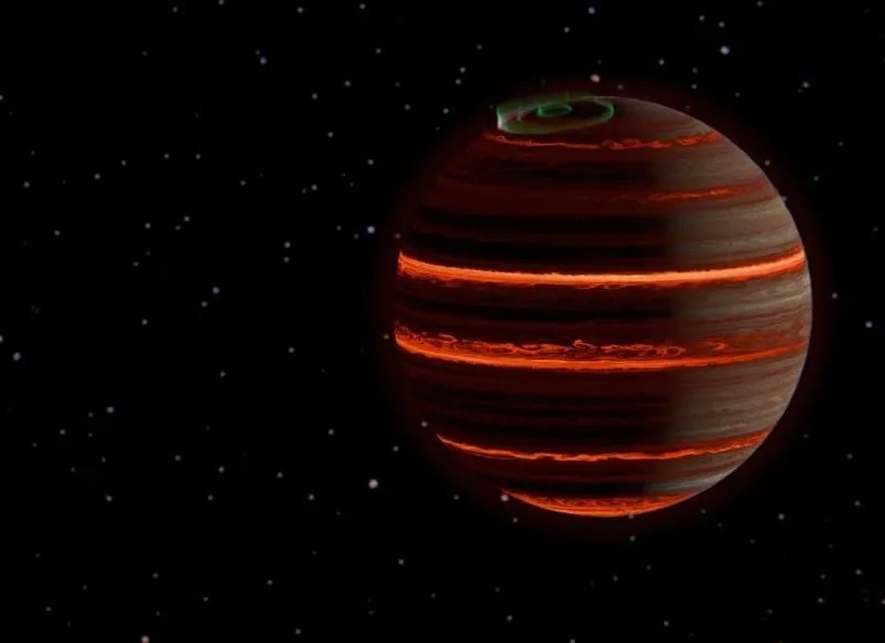 JWST розкрив детальну погоду на коричневому карлику SIMP 0136