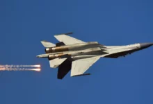 Китай показав лазерну систему 380 кг для винищувача J-36