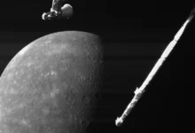 BepiColombo зафіксував, як сонячний шторм бомбардує Меркурій
