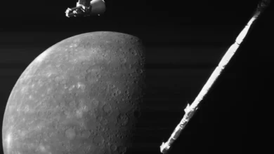 BepiColombo зафіксував, як сонячний шторм бомбардує Меркурій